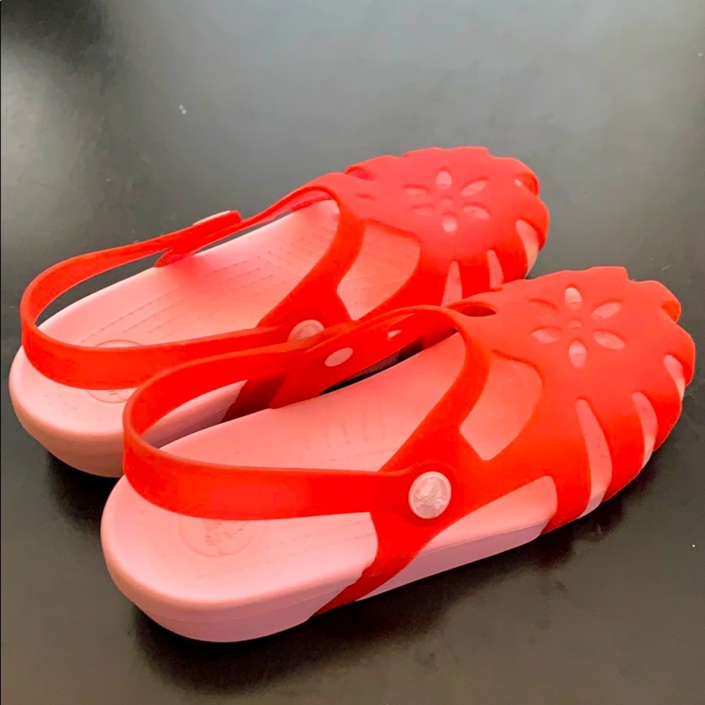 Girls Sz3 Crocs “Carlie”